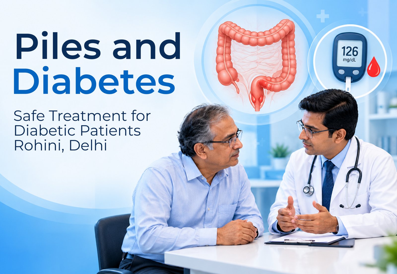 Comparison of piles, fissure and fistula symptoms and treatment options.